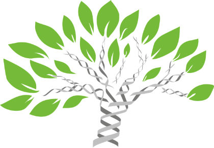 dna tree sprouting leaves